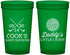 Custom Baby Shower 22 oz Translucent Cups - Golf Little Caddy | 90135