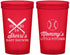 Custom Baby Shower 22 oz Translucent Cups - Baseball Little Pitcher | 90137