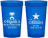 Custom Baby Shower 22 oz Translucent Cups - Allstar On The Way | 90140