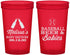 Custom Baby Shower 22 oz Translucent Cups - Baseball Beer Diapers | 90149