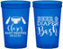 Custom Baby Shower 22 oz Translucent Cups - Beer Diapers Bash | 90151