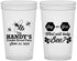 Custom Baby Shower 22 oz Translucent Cups - Gender Reveal Bee | 90152