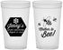 Custom Baby Shower 22 oz Translucent Cups - Mother To Bee | 90153