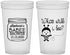 Custom Baby Shower 22 oz Translucent Cups - What Will I Bee | 90156