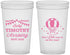 Custom Baby Shower 22 oz Translucent Cups - Hot Air Balloon | 90162
