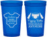 Custom Baby Shower 22 oz Translucent Cups - Popping Bottles | 90169