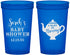 Custom Baby Shower 22 oz Translucent Cups - Baby Is Brewing | 90172
