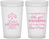 Custom Baby Shower 22 oz Translucent Cups - Little Girls Best Friend | 90173