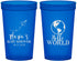 Custom Baby Shower 22 oz Translucent Cups - Hello World | 90185