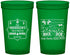 Custom Baby Shower 22 oz Translucent Cups - Christmas Gender Reveal | 90194