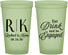 Custom Engagement 22 oz Glow In The Dark Cups - Eat Drink Be Engaged | 10000