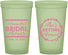 Custom Bridal Shower 22 oz Glow In The Dark Cups - She's Getting Married | 100003