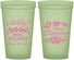 Custom Bridal Shower 22 oz Glow In The Dark Cups - Love Is Blooming | 100007
