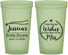 Custom Bridal Shower 22 oz Glow In The Dark Cups - Soon To Be Mrs | 100009