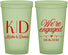 Custom Engagement 22 oz Glow In The Dark Cups - We Are Engaged | 10001