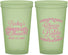 Custom Bridal Shower 22 oz Glow In The Dark Cups - Cheers To The Bride | 100019