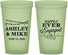 Custom Engagement 22 oz Glow In The Dark Cups - Happily Ever Engaged | 10006