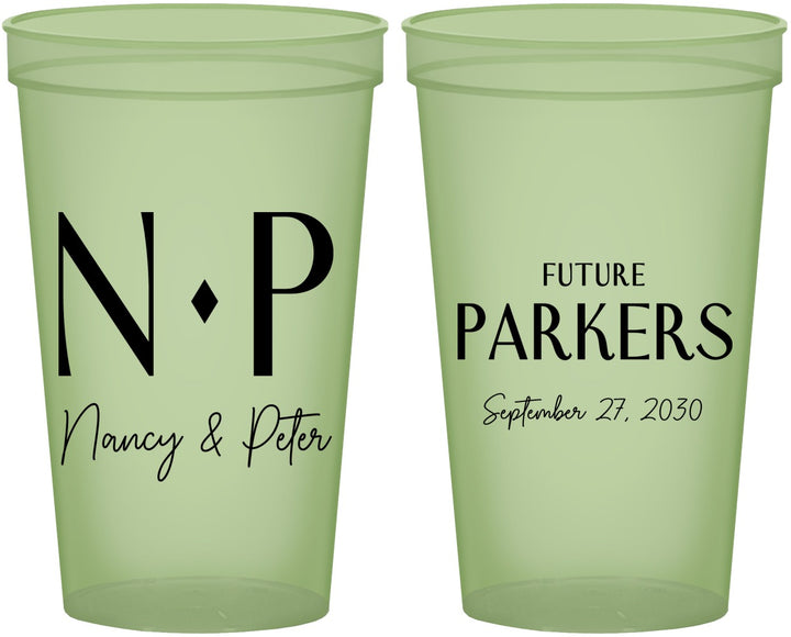 Custom Engagement 22 oz Glow In The Dark Cups - Future | 10010