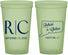 Custom Wedding 22 oz Glow In The Dark Cups - Connecticut | 106