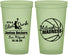 Custom Bar Mitzvah 22 oz Glow In The Dark Cups - 13th Birthday Basketball | 110000