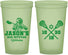 Custom Bar Mitzvah 22 oz Glow In The Dark Cups - 13th Birthday Lacrosse | 110012