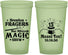Custom Bar Mitzvah 22 oz Glow In The Dark Cups - 13th Birthday Magic | 110016