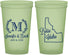 Custom Wedding 22 oz Glow In The Dark Cups - Idaho | 111