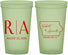Custom Wedding 22 oz Glow In The Dark Cups - Iowa | 114