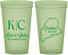 Custom Wedding 22 oz Glow In The Dark Cups - Maine | 118