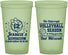 Custom Bat Mitzvah 22 oz Glow In The Dark Cups - 12th Birthday Volleyball | 120016