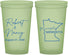 Custom Wedding 22 oz Glow In The Dark Cups - Minnesota | 122
