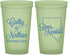Custom Wedding 22 oz Glow In The Dark Cups - Nevada | 127