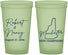 Custom Wedding 22 oz Glow In The Dark Cups - New Hampshire | 128