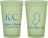 Custom Wedding 22 oz Glow In The Dark Cups - New Jersey | 129