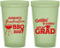 Custom Graduation 22 oz Glow In The Dark Cups - Class Of 2027 Bbq | 130007