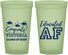 Custom Graduation 22 oz Glow In The Dark Cups - Class Of 2027 Educated Af | 130017