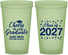 Custom Graduation 22 oz Glow In The Dark Cups - Class Of 2027 Cheers Graduate | 130021