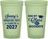 Custom Graduation 22 oz Glow In The Dark Cups - Class Of 2027 Kiss Class Goodbye | 130028