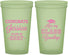 Custom Graduation 22 oz Glow In The Dark Cups - Class Of 2027 Kiss Class Goodbye | 130029