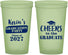 Custom Graduation 22 oz Glow In The Dark Cups - Class Of 2027 Cheers Graduate | 130034