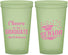 Custom Graduation 22 oz Glow In The Dark Cups - Class Of 2027 Cheers Graduate | 130035