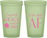 Custom Graduation 22 oz Glow In The Dark Cups - Class Of 2027 Educated Af | 130040