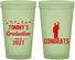 Custom Graduation 22 oz Glow In The Dark Cups - Class Of 2027 Congrats | 130046