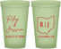 Custom Wedding 22 oz Glow In The Dark Cups - Ohio | 134