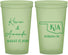 Custom Wedding 22 oz Glow In The Dark Cups - Oklahoma | 135