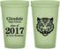 Custom Class Reunion 22 oz Glow In The Dark Cups - Class Of 2017 10 Year | 140000
