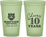 Custom Class Reunion 22 oz Glow In The Dark Cups - Class Of 2017 10 Year | 140005