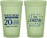 Custom Class Reunion 22 oz Glow In The Dark Cups - Class Of 2007 20 Year | 140006