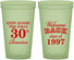 Custom Class Reunion 22 oz Glow In The Dark Cups - Class Of 1997 30 Year | 140007