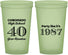 Custom Class Reunion 22 oz Glow In The Dark Cups - Class Of 1987 40 Year | 140008